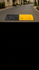 Lombada de Borracha 7cm de Altura - LojaDoAsfalto