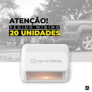 Tacha refletiva Monodirecional Plástico injetado - Branca - LojaDoAsfalto