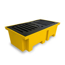 Pallet de Contenção para 2 Tambores 255 Litros - Perfil Alto - LojaDoAsfalto