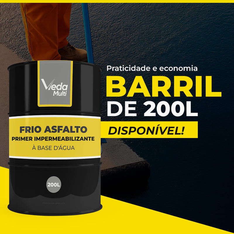 Veda Multi Primer à Base D'Água para Manta Asfáltica - LojaDoAsfalto