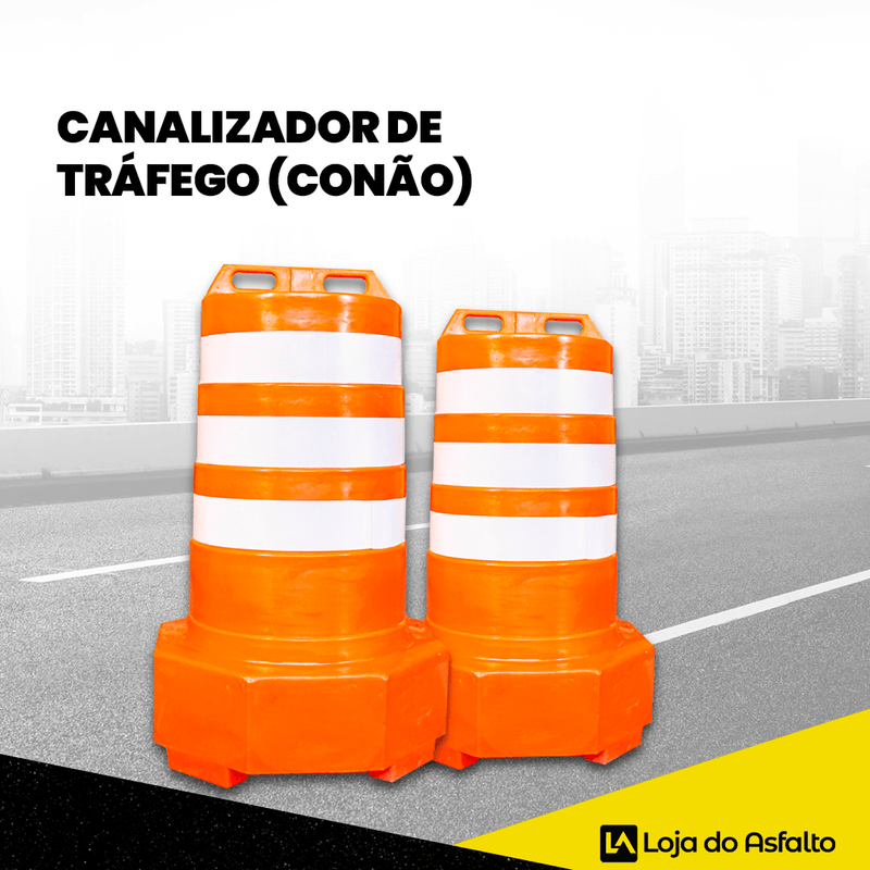 CANALIZADOR DE TRÁFEGO (CONÃO) - LojaDoAsfalto