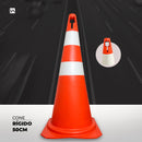 Cone Rígido 50CM - LojaDoAsfalto
