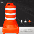 Canalizador de tráfego Barril NBR / NBR: 15.692 - LojaDoAsfalto