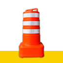 Canalizador de tráfego Barril NBR / NBR: 15.692 - LojaDoAsfalto