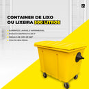 Container de Lixo ou Lixeira 500 Litros - LojaDoAsfalto