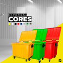 Container de Lixo de 700 Litros - LojaDoAsfalto