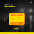 Tacha Refletiva de Plástico Injetado - LojaDoAsfalto