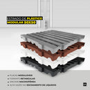 Estrado de Plástico Modular 50X50 - LojaDoAsfalto