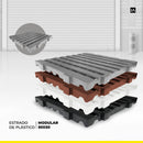 Estrado de Plástico Modular 50X50 - LojaDoAsfalto