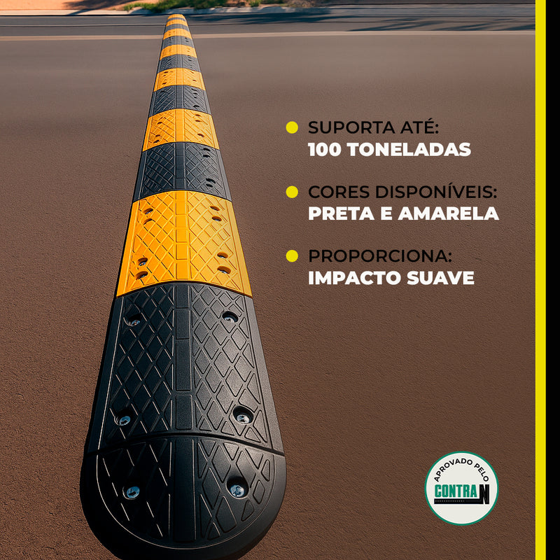 Lombada de Borracha - Quebra Molas - LojaDoAsfalto