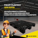 Pallet Plástico 2210 Super - LojaDoAsfalto