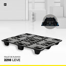 Pallet Plástico 2210 Leve - LojaDoAsfalto