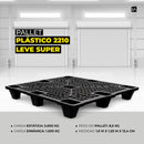 Pallet Plástico 2210 Leve Super - LojaDoAsfalto