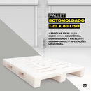 Pallet Rotomoldado 1.0 x 1.20 - LojaDoAsfalto