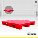 Pallet Rotomoldado 1.0 x 1.20 Liso - LojaDoAsfalto