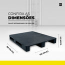 Pallet Rotomoldado 1.20 x 80 Liso