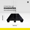 Pallet Rotomoldado 1.2 X 80 - LojaDoAsfalto