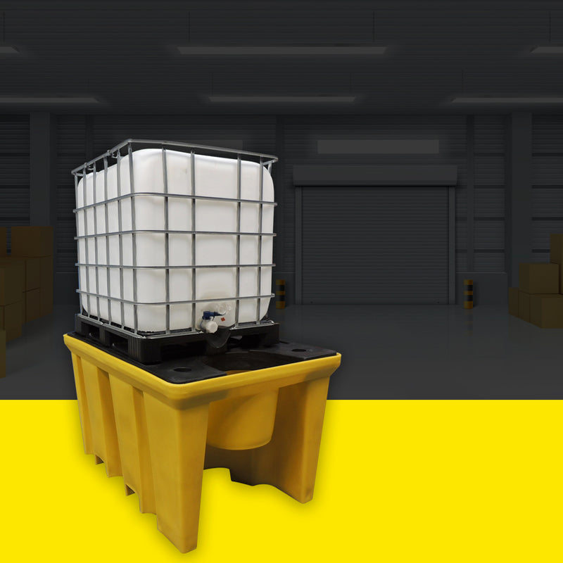 Pallet de Contenção para IBC 1000 Litros com Pingador