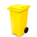 Carro Coletor - Lixeira - 120 Litros - LojaDoAsfalto