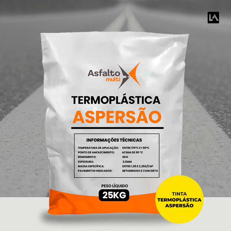 Tinta Termoplástica Aspersão - LojaDoAsfalto