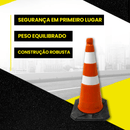 CONE OBRA - LojaDoAsfalto