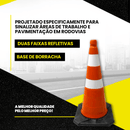 CONE OBRA - LojaDoAsfalto