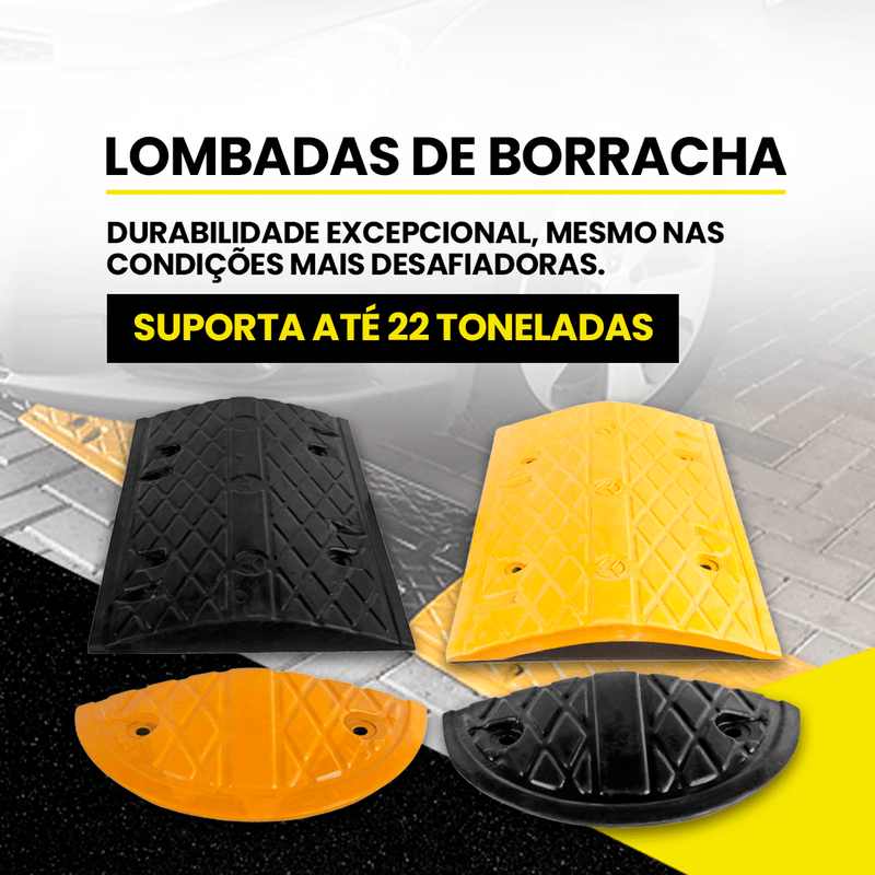 LOMBADA DE BORRACHA - QUEBRA MOLAS - LojaDoAsfalto