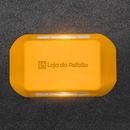 TACHÃO REFLETIVO DE RESINA - AMARELA - LojaDoAsfalto