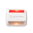 Tacha Refletiva Bidirecional Plástico Injetado - Branca