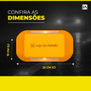 Tachão Refletivo de Resina - Amarela - LojaDoAsfalto