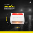 Tacha Refletiva Bidirecional Plástico Injetado - Branca