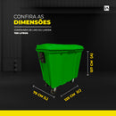 Container de Lixo de 700 Litros - LojaDoAsfalto