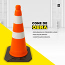Cone de Obra - LojaDoAsfalto