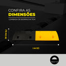 Lombada de Borracha 7cm de Altura - LojaDoAsfalto