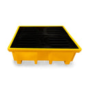 Pallet de Contenção para 4 Tambores 420 Litros - Perfil Alto - LojaDoAsfalto