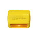 Tacha Refletiva Monodirecional Plástico Injetado - Amarelo - LojaDoAsfalto