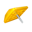 TACHA RELFETIVA DE PLÁSTICO INJETADO - LojaDoAsfalto