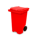 Carro Coletor - Lixeira - 120 Litros - LojaDoAsfalto